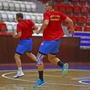 Uçan Adamlar Serik Bld. Maçına Hazırlanıyor