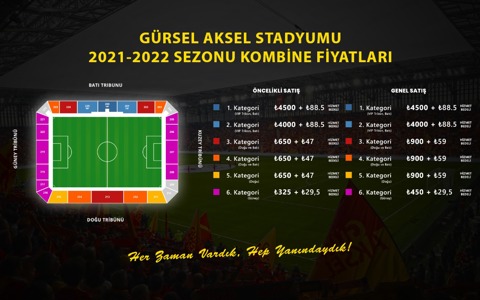 2021-2022 Sezonu Kombine Satışları Başlıyor