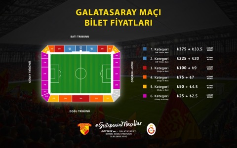 Galatasaray Maçının Biletleri Satışa Açılıyor