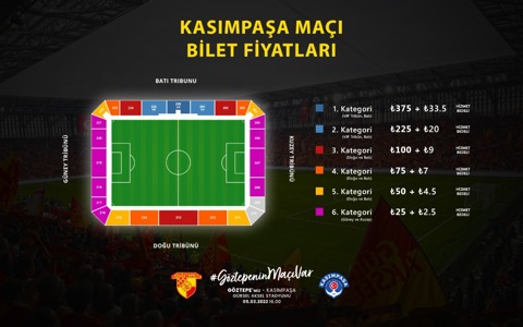 Kasımpaşa Maçının Biletleri Satışa Açılıyor