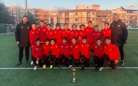 U12 Takımımız Küçük Çiğli Cup'ta Şampiyon Oldu