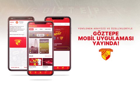 Göztepe Mobil Uygulaması Yenilendi