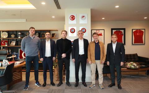 TFF Başkanı İbrahim Ethem Hacıosmanoğlu'nu Ziyaret Ettik